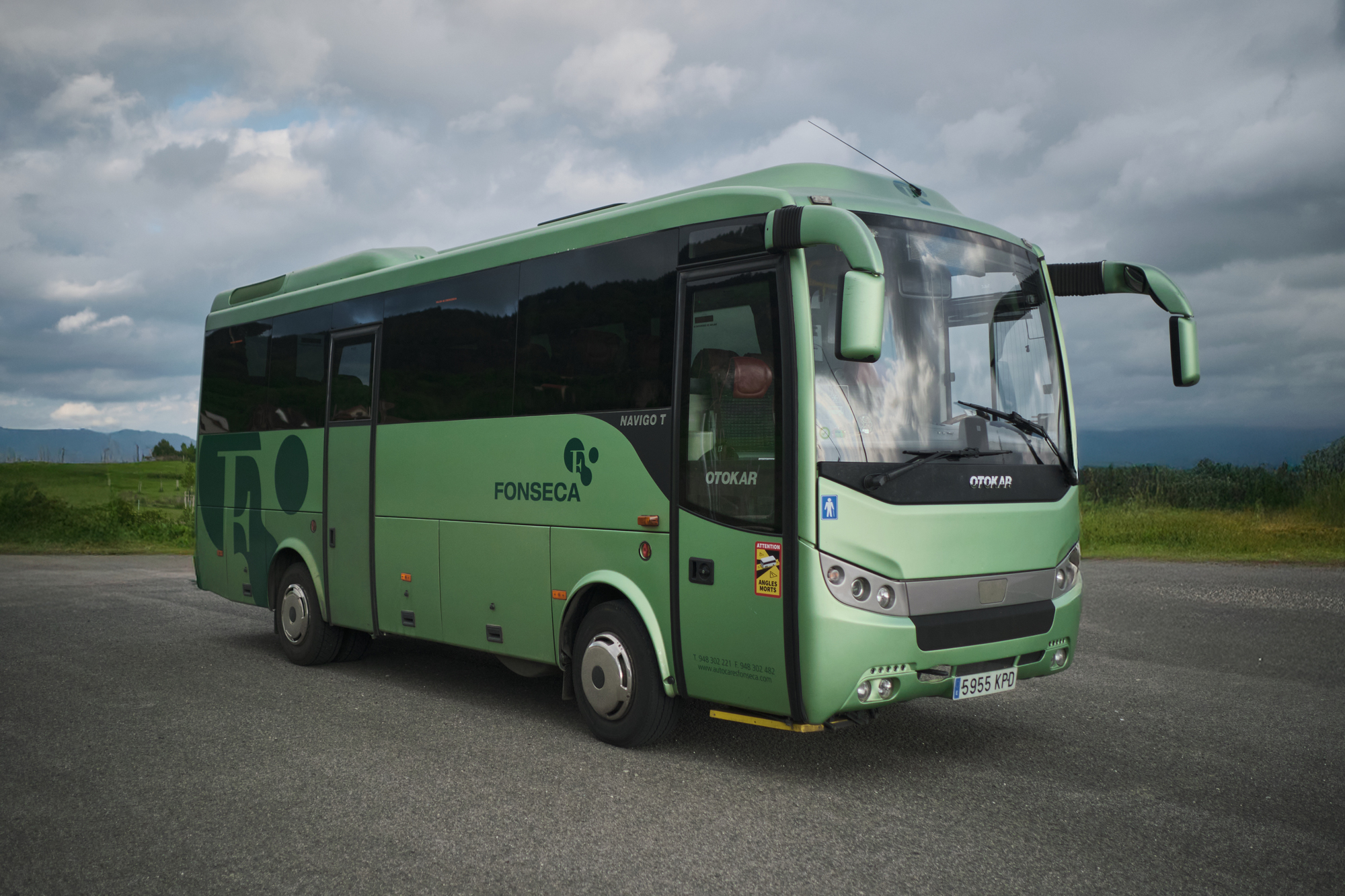 Alquiler de autobuses en Pamplona, Navarra